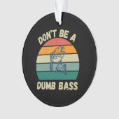 Domme Bas Ornament (voorkant)