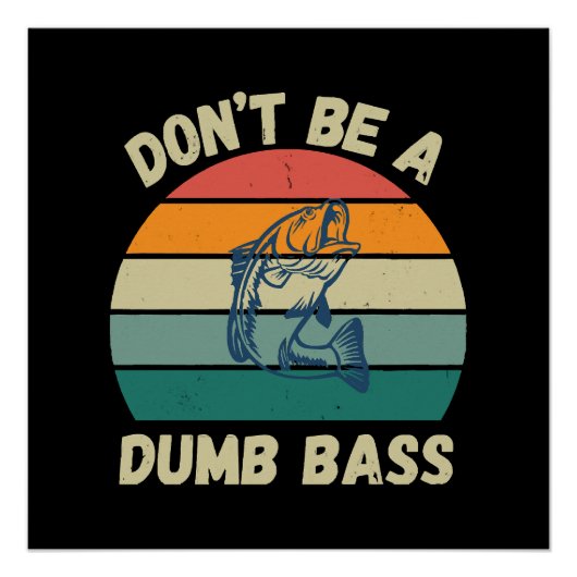 Domme Bas Perfect Poster (Voorkant)
