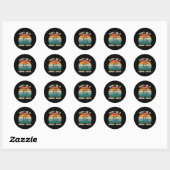 Domme Bas Ronde Sticker (Vel)