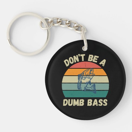 Domme Bas Sleutelhanger (Voorkant)