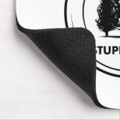 Domme Bomen Disc Golf Frisbee Golf Grappig Humor G Muismat (Hoek)