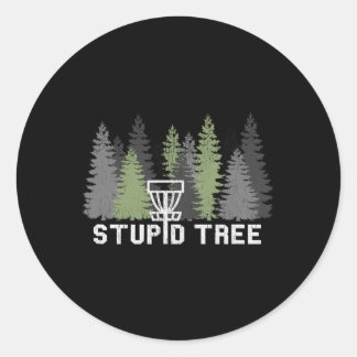 Domme Boom Stomme Disc Golf Frolf Ronde Sticker