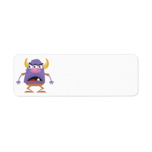 domme drie-ogige oger monster etiket