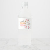 Domme Gans Vijver Waterfles Etiket (Voorkant)