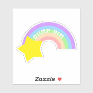 Domme hem vinyl sticker