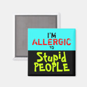 DOMME MENSEN ~ Magneet Waarheid (Voorkant / Achterkant)