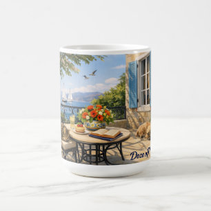 Dommel in! Sage Vintage Sealife Koffiemok
