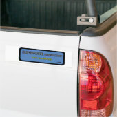 Dommel/venstersticker SUPERAGER Bumpersticker (Op Truck)
