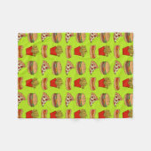 Dommel-voedseldeken Fleece Deken (Voorkant (Horizontaal))