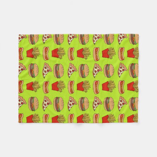 Dommel-voedseldeken Fleece Deken (Voorkant (Horizontaal))