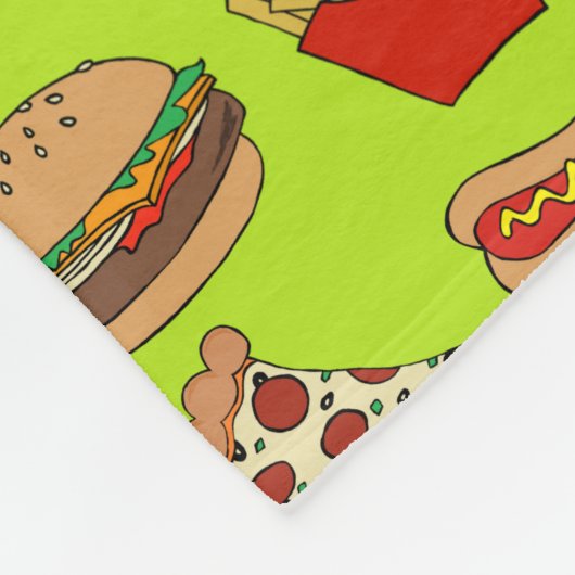 Dommel-voedseldeken Fleece Deken (Hoek)