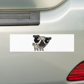 dommerik bumpersticker (Op auto)