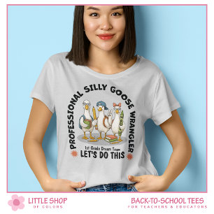 Dommerik Ganzenhoeder Eerste Klas Groepsleraar T-shirt