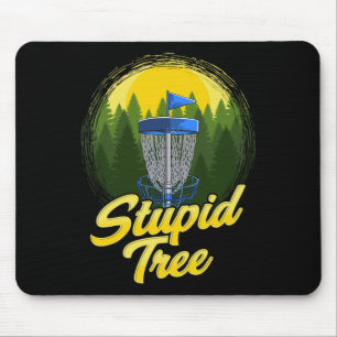 Dommige Boom Disc Golf Grappige Frisbee Golf Disc  Muismat