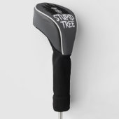 Dommige Boom Disc Golf Grappige Frisbee Golf Golfe Golfheadcover (Schuin)