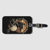 Dommige Canadese Wolf Vogel Bagagelabel (Voorkant (horizontaal))