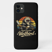 Dommige Canadese Wolf Vogel Case-Mate iPhone Case (Achterkant)