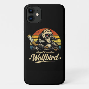 Dommige Canadese Wolf Vogel Case-Mate iPhone Case