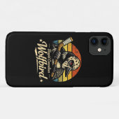 Dommige Canadese Wolf Vogel Case-Mate iPhone Case (Achterkant (horizontaal))