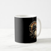 Dommige Canadese Wolf Vogel Koffiemok (Voorkant rechts)