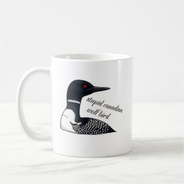 Dommige Canadese Wolf Vogel Koffiemok