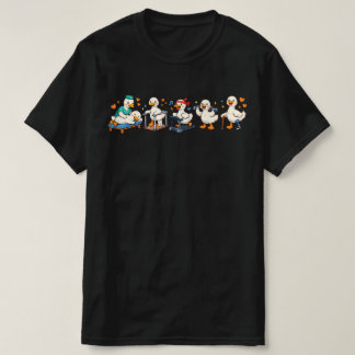 Dommige Gans Fysiotherapie , Fysiotherapeut T-shirt