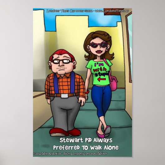 Dommige Grappige Poster van Londons Times Cartoons (Voorkant)