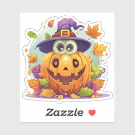 Dommige Halloween Monster Sticker