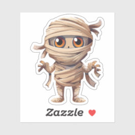 Dommige Halloween-monstrum Sticker