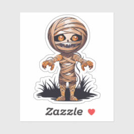 Dommige Halloween-monstrum Sticker