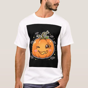 Dommige Jack O Lantern Pompoen Halloween T-Shirt