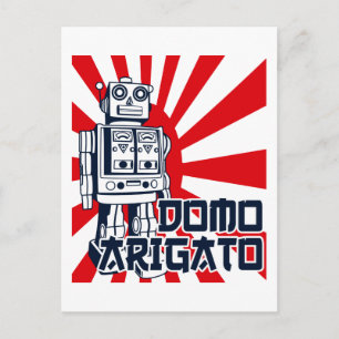 Domo Arigato Briefkaart