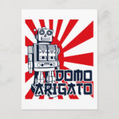 Domo Arigato Briefkaart (Voorkant)