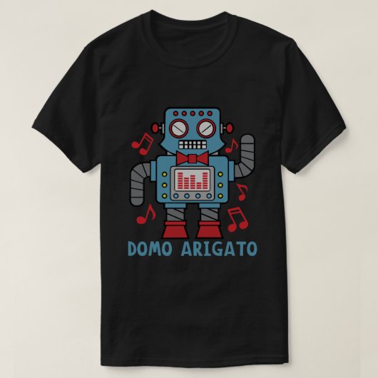 Domo Arigato de heer Roboto Essential T-Shirt (Design voorkant)