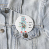 Domo arigato de heer Roboto Ronde Button 7,6 Cm (In situ)