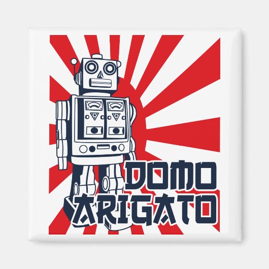 Domo Arigato Magneet (Voorkant)