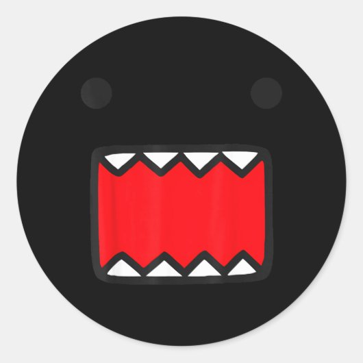 Domo Jp Ronde Sticker (Voorkant)