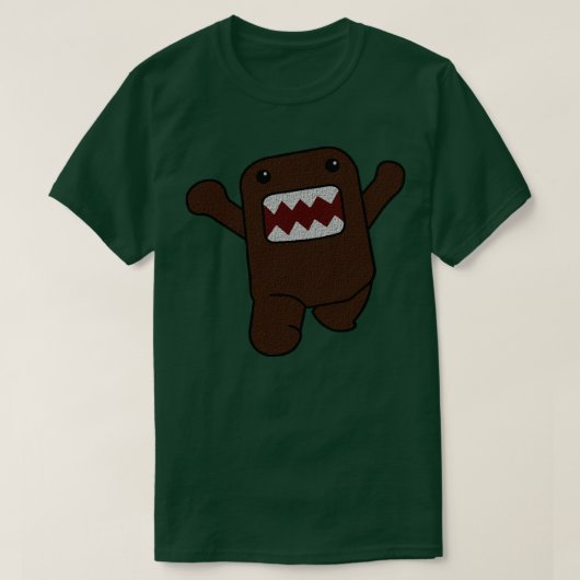 Domo Kun Canvas T-shirt (Design voorkant)