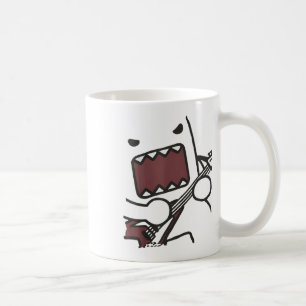 Domo Kun Guitar Shirt Y2k Koffiemok