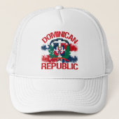 Domonicaanse Republiek Trucker Pet (Voorkant)