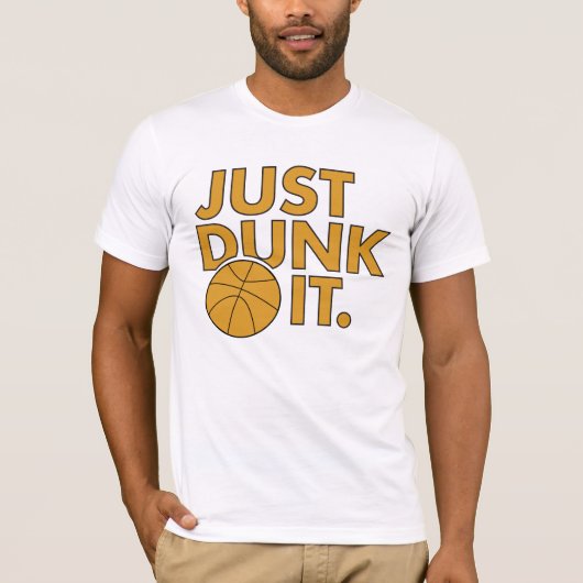 Dompel het gewoon onder t-shirt (Voorkant)