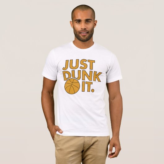 Dompel het gewoon onder t-shirt (Voorkant volledig)