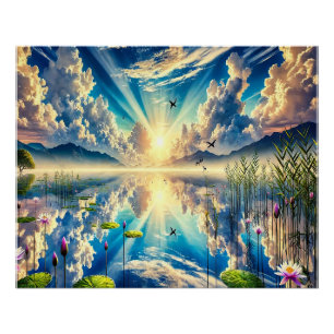 🌿 Dompel je apparaat onder in de schoonheid van d Perfect Poster