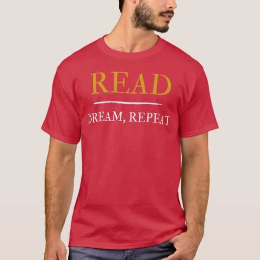 Dompel je lees passie meisje t-shirt (Voorkant)