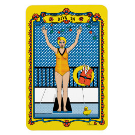 Dompel je onder_B_4x6 Koelkastmagneet Magneet