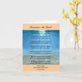 Dompel me onder, Wenskaart Kaart (Gele Bloem)