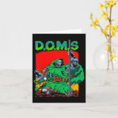 Doms Funny Spier Gym Gewichtheffen Bodybuilding F Kaart (Gele Bloem)