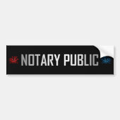 DomTopNotary Openbare Bumpersticker (Voorkant)
