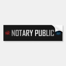 DomTopNotary Openbare Bumpersticker