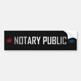 DomTopNotary Openbare Bumpersticker